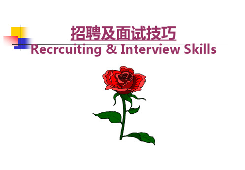 非人事经理的招聘面试技巧