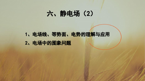 2018年高考物理总动员：2、电场线、等势面、电势的理解与应用