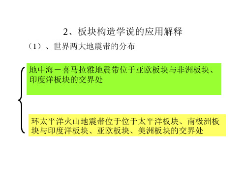 地质构造的实践意义