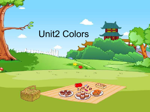 广东开心英语Unit2-Colors第二课时课件