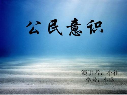 公民意识