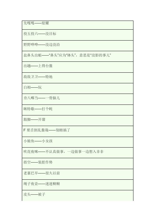 苏州话