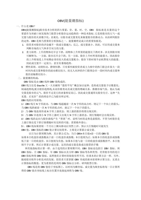 能量潮指标