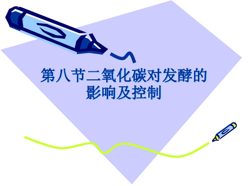 第八节二氧化碳对发酵的影响