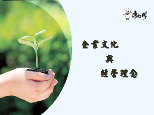 康师傅企业文化与经营理念