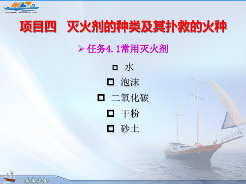 常用灭火剂.