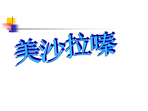 美沙拉嗪