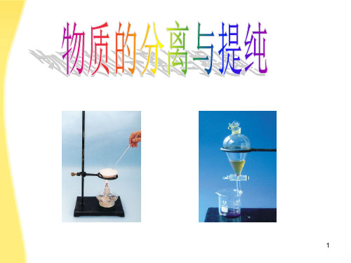 高中化学研究物质的实验方法苏教版必修PPT课件