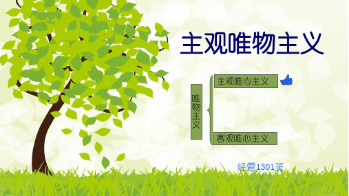 主观唯物主义