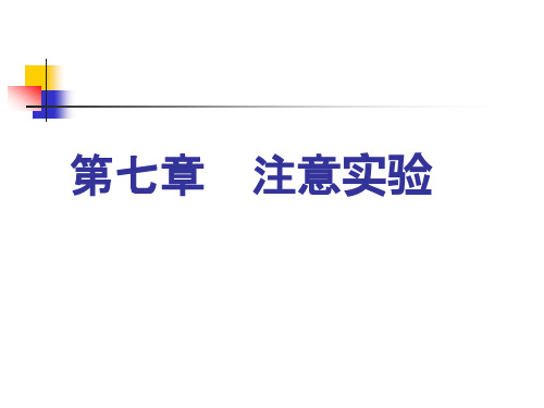 21注意实验1