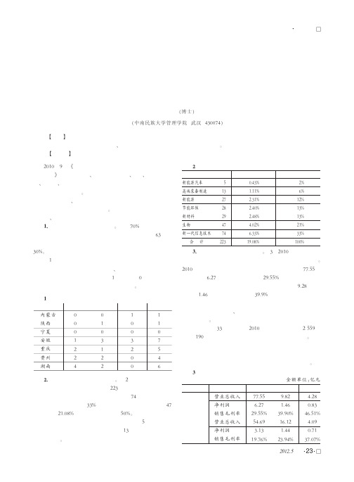 我国战略性新兴产业发展与多层次资本市场构建