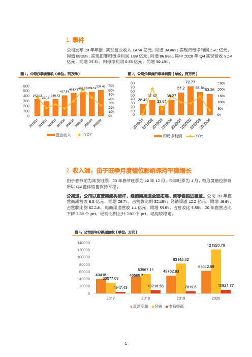 盐津铺子业务布局及营收结构分析(2021年)