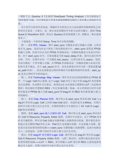 图解Setup Time时序余量计算