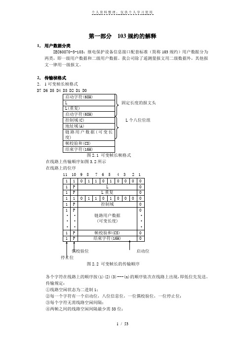 第一部分103规约的解释