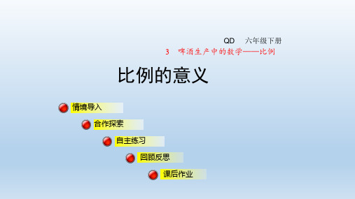 最新青岛版六年级数学下册 第3单元 单元授课+习题课件(付,283)