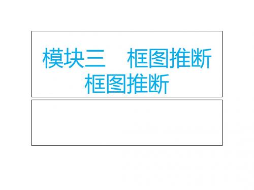 中考化学总复习课件：1框图推断