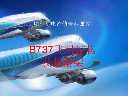 B737飞机结构及起落架 概述