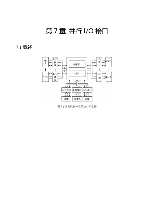 第7章 并行IO接口