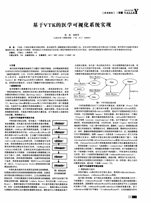 基于VTK的医学可视化系统实现