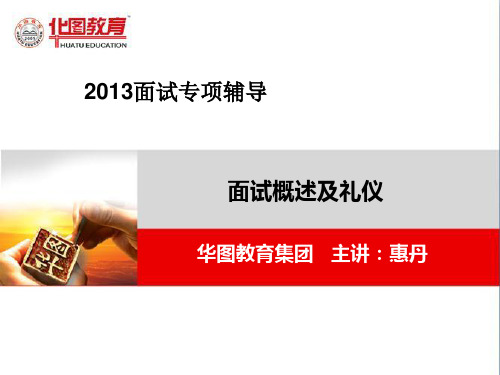 面试礼仪PPT课件