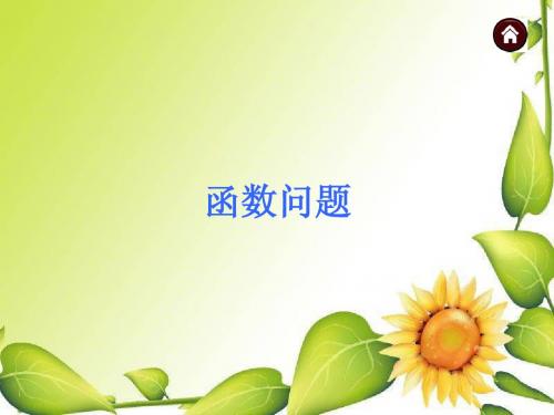 最新中考数学复习课件   函数问题专题