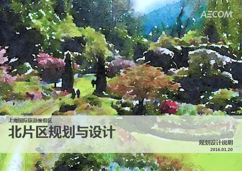 2016年上海国际旅游度假区北片区规划与设计