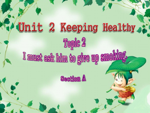 仁爱英语八年级上册Unit2 Topic1 sectionA (共30张PPT)