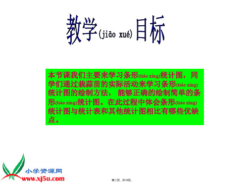 北师大版小学四年级上册数学《栽蒜苗2折线统计图课件》