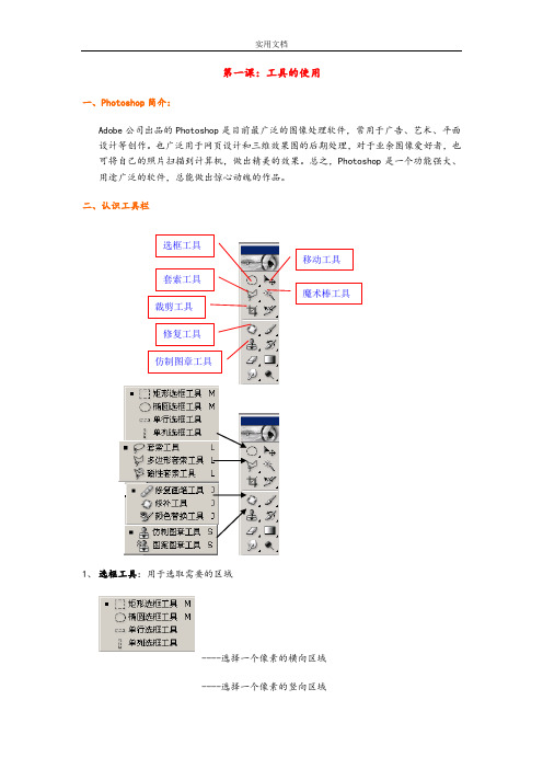 Photoshop基本操作介绍(图文介绍)