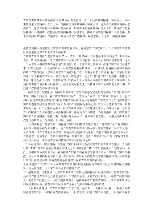 青年突击队精神具体地被总结为12种