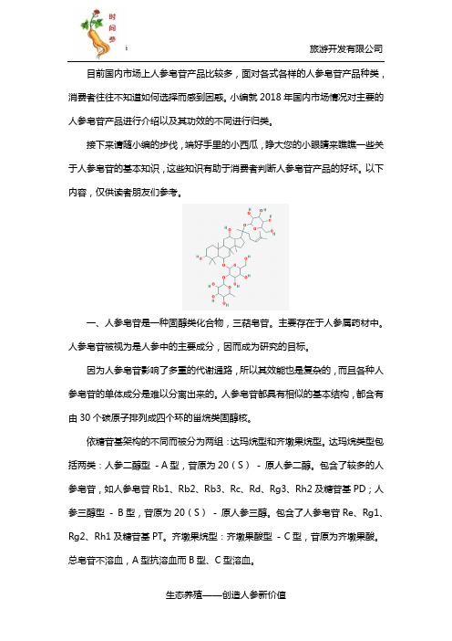 人参主要成分你了解多少