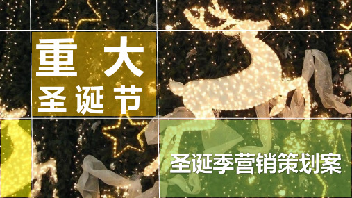 2020购物中心圣诞季营销(重大圣诞节主题)活动策划方案-82P「微信公众号：策研社」