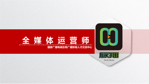 全媒体运营师PPT详解