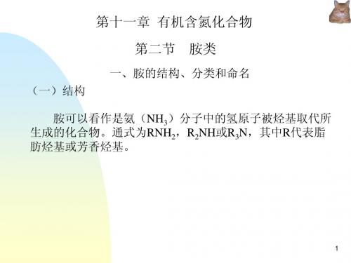 第十一章  有机含氮化合物
