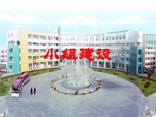 课前培训 小组建设