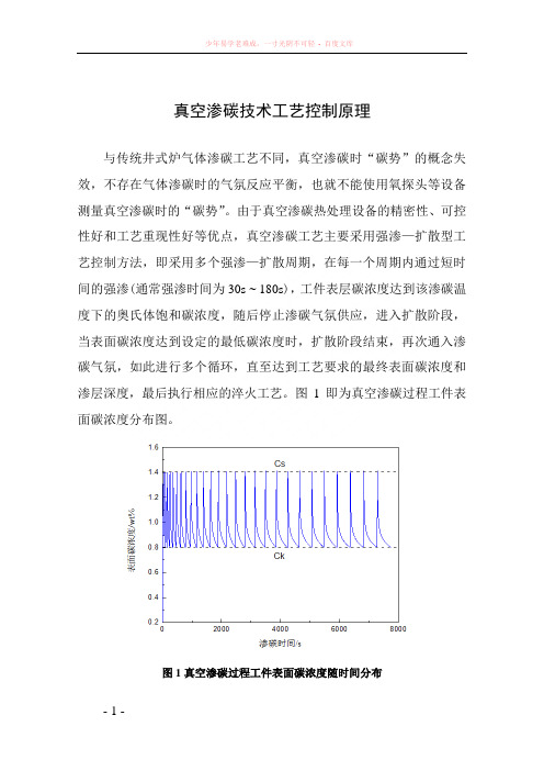 真空渗碳技术工艺控制原理