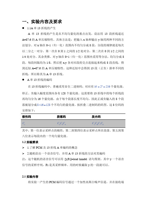 通信原理第六章实验报告