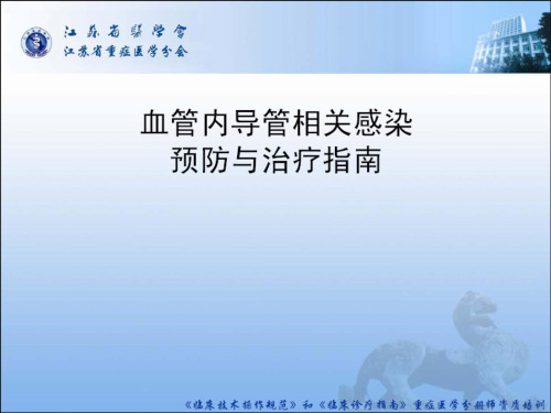导管相关性感染