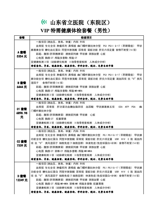 山东立医院东院区