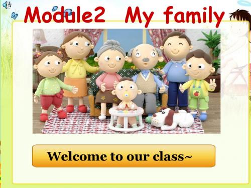 外研版 m2my family  Unit 2