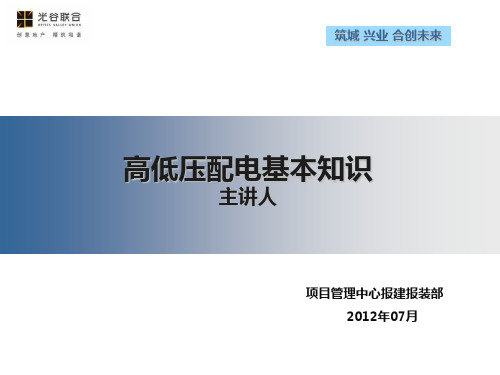 供电局高低压供电基本常识课件