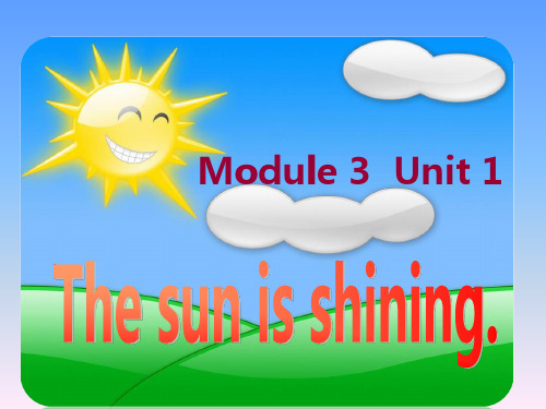 外研版英语六年级下册课件-Module3单元课件