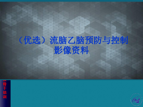 (优选)流脑乙脑预防与控制影像资料