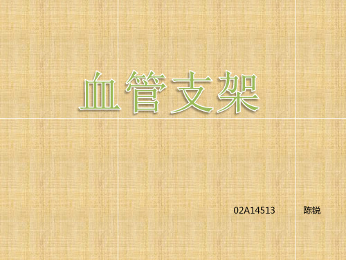 血管支架技术简介