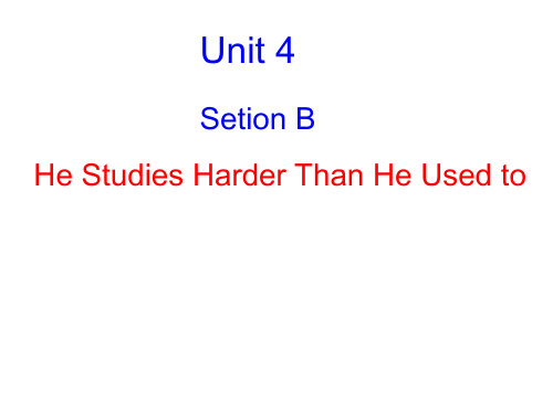 Unit4 SectionB reading 课件  人教版新目标英语九年级全一册