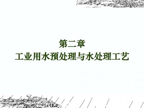 08-2-工业用水预处理与水处理工艺