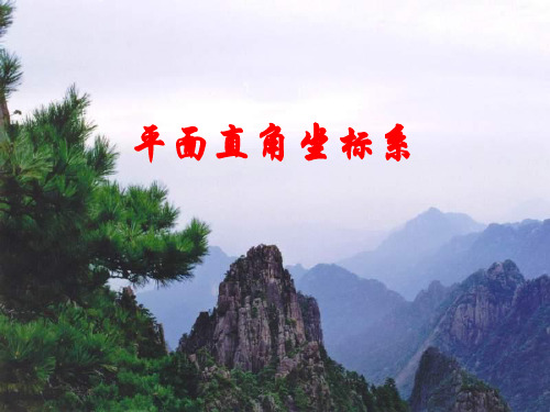平面直角坐标系PPT教学课件