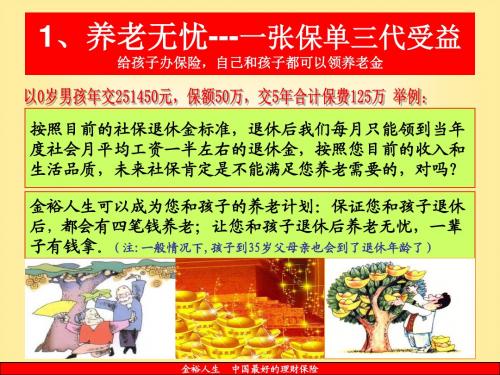 金裕人生养老无忧演示