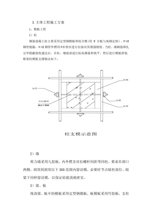 房建施工技术方案