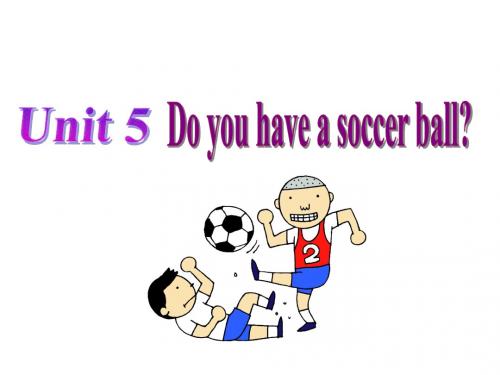 人教版新目标英语七年级上册Unit5__Do_you_have_a_soccer_ball__SectionB_2a-2c